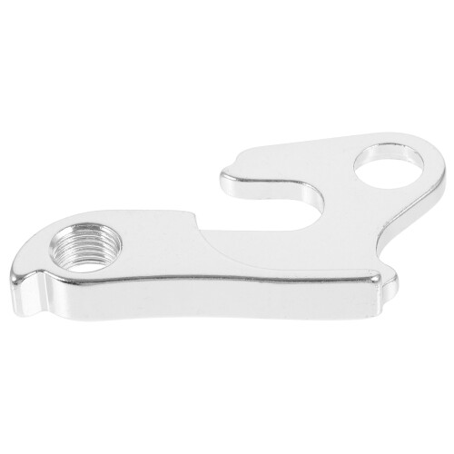 2Pièces Patte Arrière Aluminium Argenté Accessoire