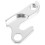 2Pièces Patte Arrière Aluminium Argenté Accessoire 10