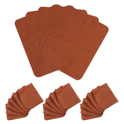120Pièces Chiffons Épais Marron Pour Écrans Ordinateurs 1