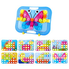 Ensemble De Jeu Éducatif En Plastique À Boutons Pour Enfants