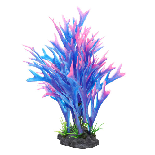 Décor Artificiel Corail Plante Pour Aquarium