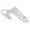 2Pièces Patte Arrière Aluminium Argenté Accessoire 7