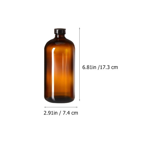 4 Pièces Bouteilles En Verre À Bouches Étroites 2