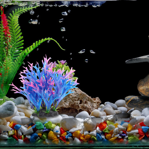 Décor Artificiel Corail Plante Pour Aquarium 2