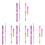8Pièces Pinceaux Nail Art Fin Assorties Durable 2