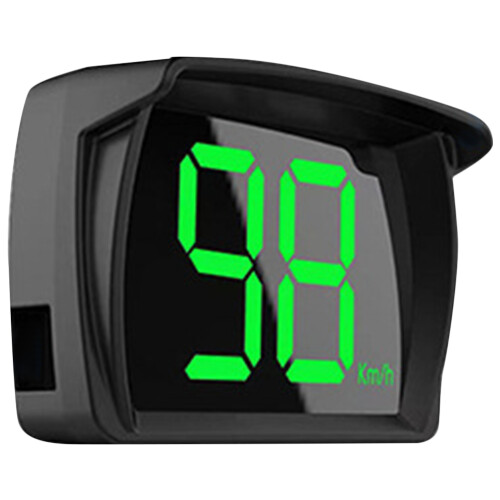 3Pièces Compteur Digital Multi-Fonctions Hud ABS Noir Précis 1