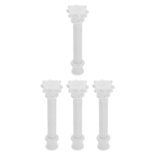 12Pièces Modèles De Colonnes Romaines Blanches Pour Artisanat Et Décor 1