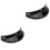 2Pièces Visière Casque Noire Protection Contre Durable 5