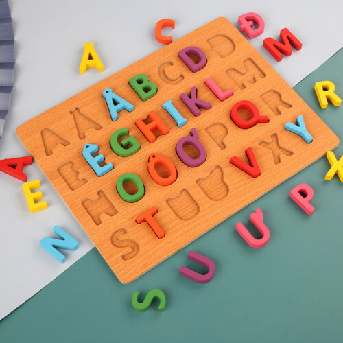 -Puzzle Éducatif Alphabet Mots Lettres Pour Enfants 1