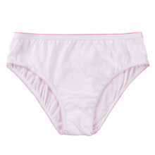 5Pièces Slip Jetable Femme Coton Premium Blanc Léger Et Portable