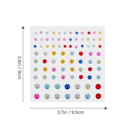 10 Stickers Strass Pour Pierres Précieuses Colorées 1
