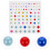 10 Stickers Strass Pour Pierres Précieuses Colorées 6