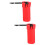 2Pcs Drumsticks Holder Hanging Bag Pouch Organizer 9