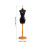 Forme Plastique Mannequin Noir Pour Exposer Vêtements 3