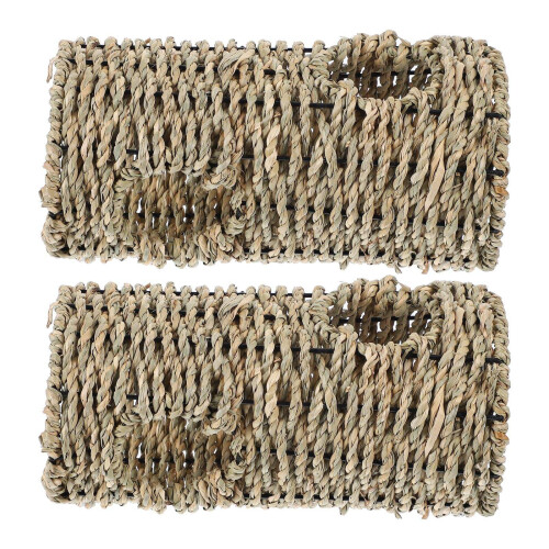 2Pièces Tunnel Hamster En Beige Petits Animaux 2