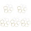 5 Sets Acoustic Guitar Strings Replacement Repair Kit Accessory 5