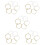 5 Sets Acoustic Guitar Strings Replacement Repair Kit Accessory 11