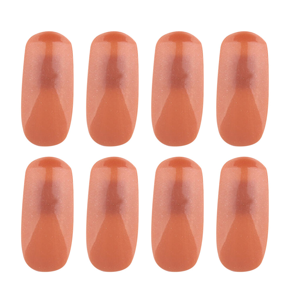 Inoomp 2 Pieces Artificial Nails For Women Practice Tips Fake Fingernails