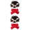 2Pcs Cat Windproof Hat Polyester Warm Cap Pet Costume Assorted Color 5