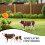 12 Pcs Cow Suit Model Simulation Farm Animals Educational Playset 6