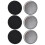 6Sets Easy-Clean Makeup Brush Cleaning Box with Iron Frame and Sponge 2