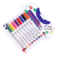8 Pcs Fabric Marking Pen For Diy T-Shirt Graffiti Painting