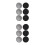 6Sets Easy-Clean Makeup Brush Cleaning Box with Iron Frame and Sponge 5