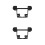 2Pcs Mount Accessories For Ceiling Fans Durable Replacement Bracket 7