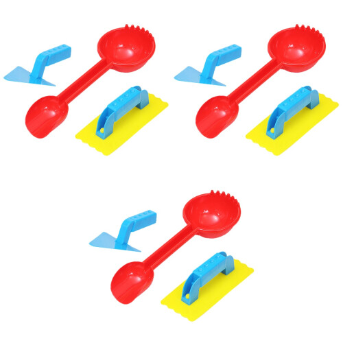 3 Sets Practical Plastic Maker For Winter Outdoor Play 2