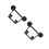 2Pcs Mount Accessories For Ceiling Fans Durable Replacement Bracket 5