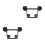 2Pcs Mount Accessories For Ceiling Fans Durable Replacement Bracket 8