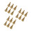 18Pcs Handmade Brass Incense Cone Mold Durable Craft Tool 5