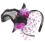 2Pcs Halloween Witch Hat Headband Hair Accessory 3