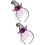 2Pcs Halloween Witch Hat Headband Hair Accessory 9