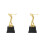 2Pcs Golden Golfing Trophy Model for Award Decoration 4