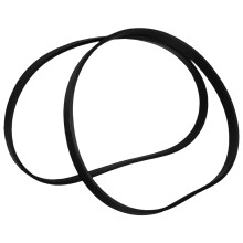 8Pcs Black Rubber Band Saw Belt for Woodworking Saw Chainsaw Repair