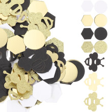 3 Pcs Confetti Bees Birthday For Table Decoration Party Decorations