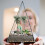 10 Pcs Plastic Palm Tree Models For Rainforest Layout Green 16cm 13cm 4