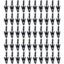 Plastic Hooks Black For Garage 150set