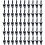 Plastic Hooks Black For Garage 150set 1
