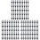 Plastic Hooks Black For Garage 150set 3