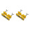 2Pcs Golden Trumpet Remover Alloy Puller Tool Wide Support Durable 10