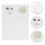 8 Pack Eyelash Extension Pads False Applicator Tool Pallet Simple 2