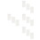 12 Pcs A6 6-Hole Undated Loose Leaf Paper Refill For Planning 6