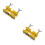 2Pcs Golden Trumpet Remover Alloy Puller Tool Wide Support Durable 6