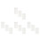 12 Pcs A6 6-Hole Undated Loose Leaf Paper Refill For Planning 7