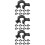 30Pcs Black Wire Clips Pe for Headlight Cable Secure Holders 10