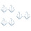 30 Pcs Dryer Rack For Shoes Hook Up Multifunction 7