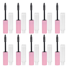 2 Pcs Mini Mascara Tubes Empty Eyelash Lip Gloss Wand Refillable