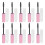 2 Pcs Mini Mascara Tubes Empty Eyelash Lip Gloss Wand Refillable 1